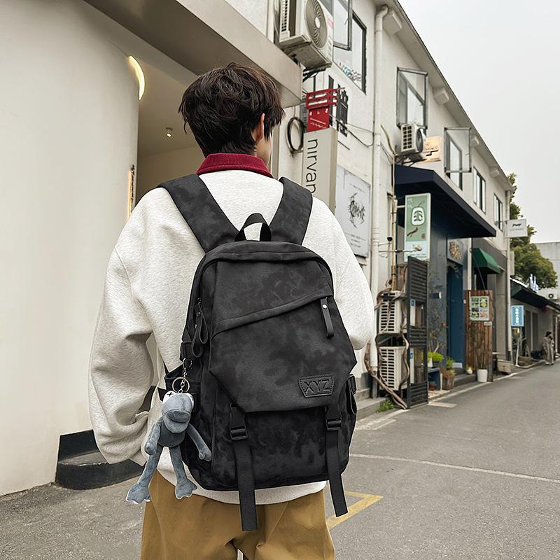 Schoolbag College Style High Value Backpack Versatile Japanese Junior High School Girls Backpack College Student Simple Large Capacity School Bag