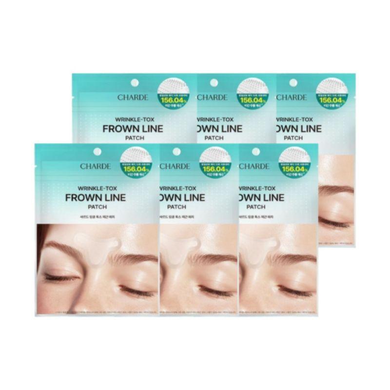 [SHARDE] Wrinkle-Tox Frown Line Patch (3ea x 2set) Frown Line Patch (Total 6 Patches)