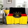 German Football Emblem Printed Throws Blanket Soft Flannel Blankets for Couch Bed Gifts for Men Women Picnic blanket Christmas gifts