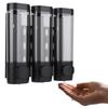 3 In 1 Shampoo and Conditioner Dispenser Wall-Mount Conditioner & Body Wash Dispenser Shampoo Shower Gel Separator for Bathroom