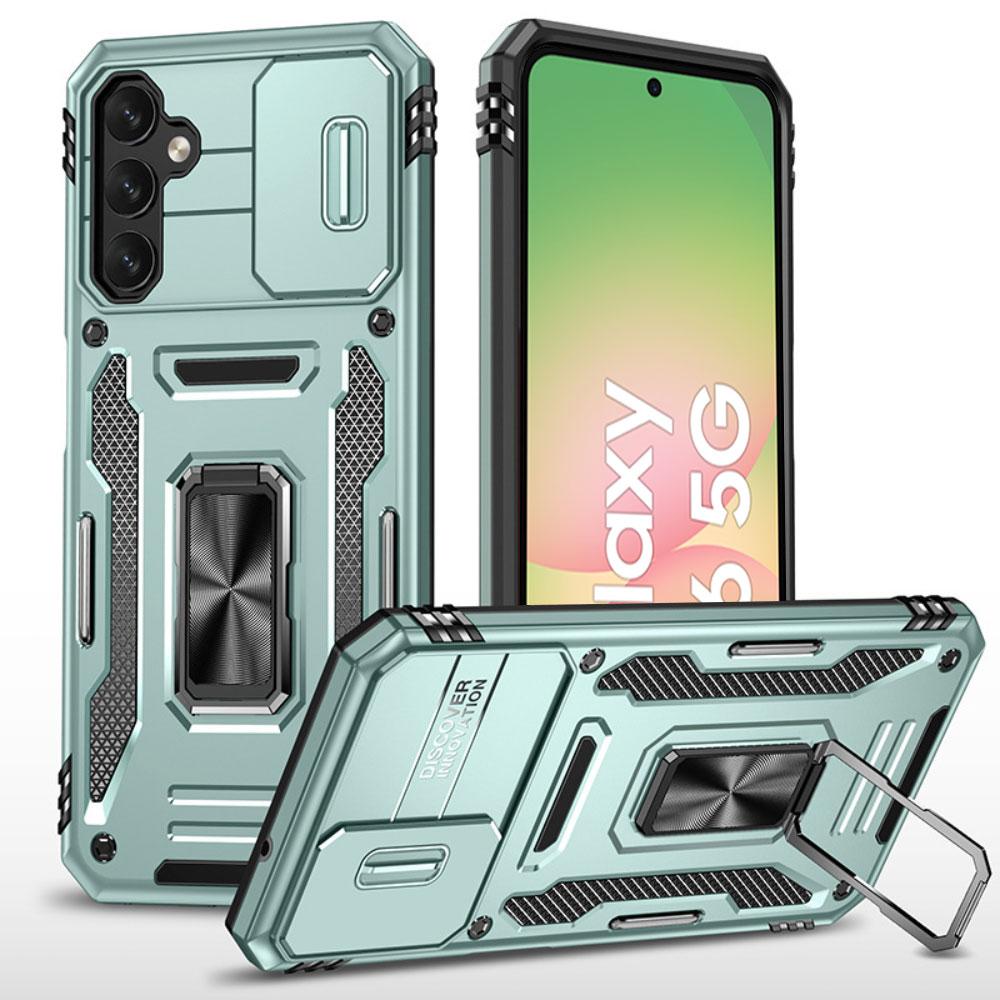 Kickstand Armor Shockproof Phone Case for Samsung A57 A27 A37 A17 A56 A36 A26 A16 A55 A35 A25 A15 A54 A34 A24 A14 A52 A13 A53 A33 S25fe Magnetic Cover