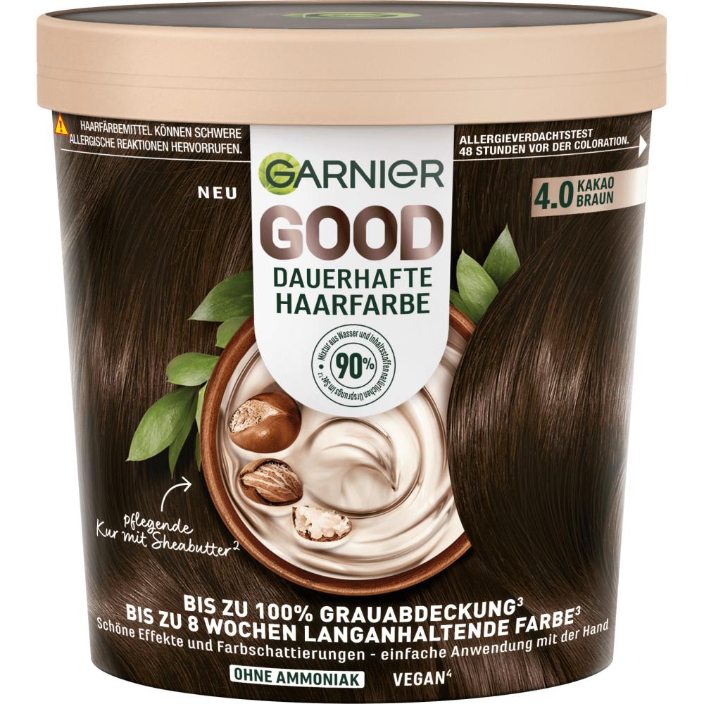 Garnier GOOD Hair Color 4.0 Cocoa Brown 1