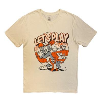 Tom & Jerry Unisex Erwachsenen LetÂ´s Play T-Shirt