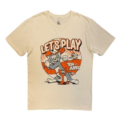 Tom & Jerry Unisex Erwachsenen LetÂ´s Play T-Shirt