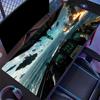 Jet Cockpit Warship Extended Gaming Mouse Pad Antislip Desk Mat Stitched Edge Aesthetic Decor For Pc Gamer Office Laptop