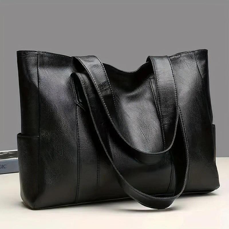 

Retro Vegan Shoulder Bag Women s Casual Handbag for Commute… More4.7298 Purchases чёрный