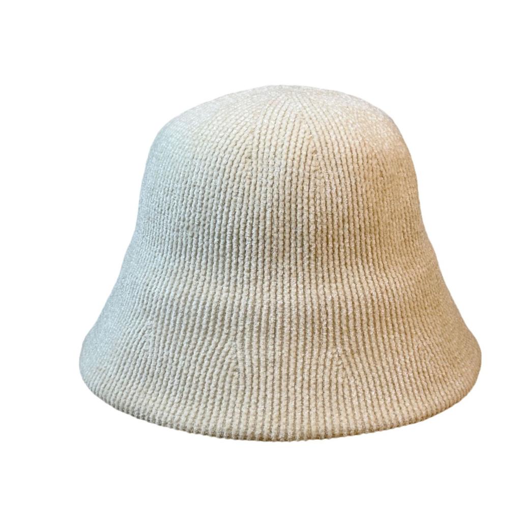 Corduroy Fisherman Hat for Women New Versatile Japanese Face Showing Small Bucket Hat Without Makeup Covering The Basin Hat