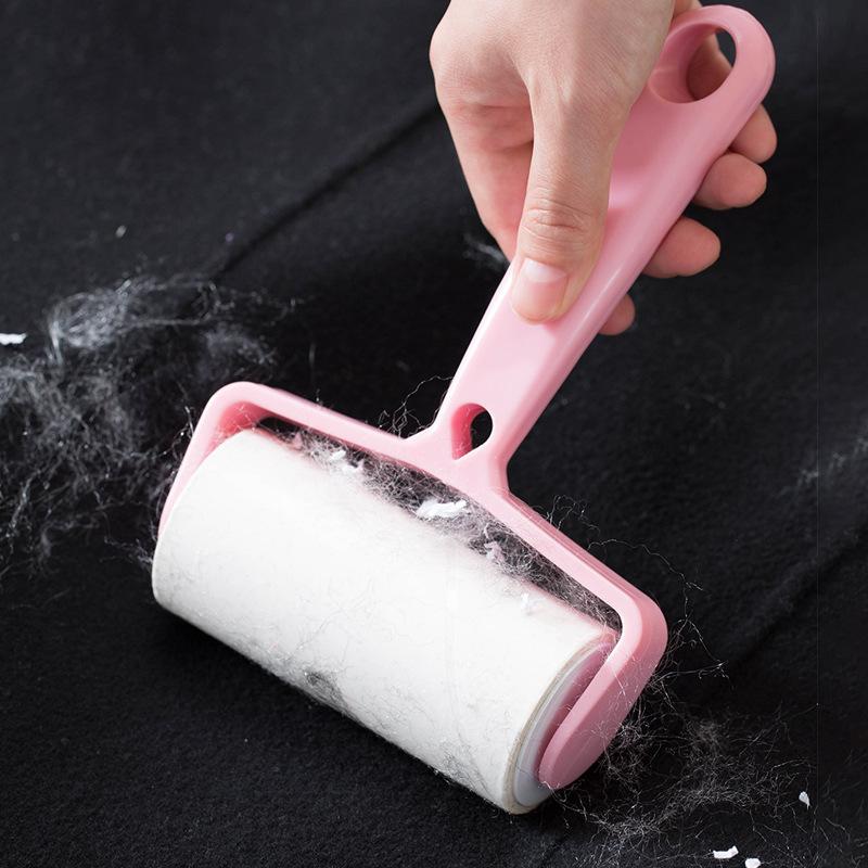 New Lint Remover Roller Pet Hair Removal Household Hair Remover Sticky Dust Roll Paper Sofa Floor Cleaning Lint