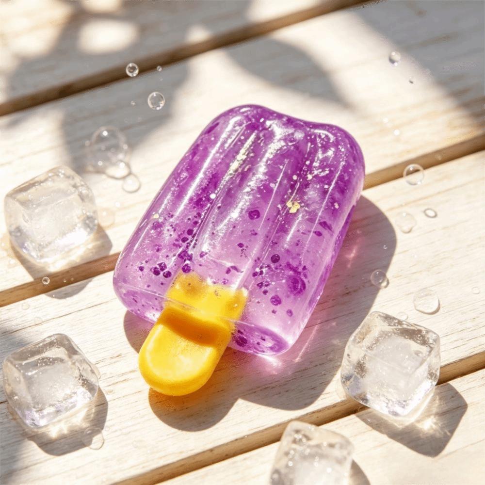 Soft Popsicle Squishy Toys Transparent Reduce Anxiety Toy Fidgets Toy Reduce Pressure Toys Gifts