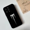 Singer M-Marilyn Manson Phone Case Phone Case For Iphone 17 16 15 11 13 14 Pro Max X Xr Xs Max 12mini Black Shell Cover Case