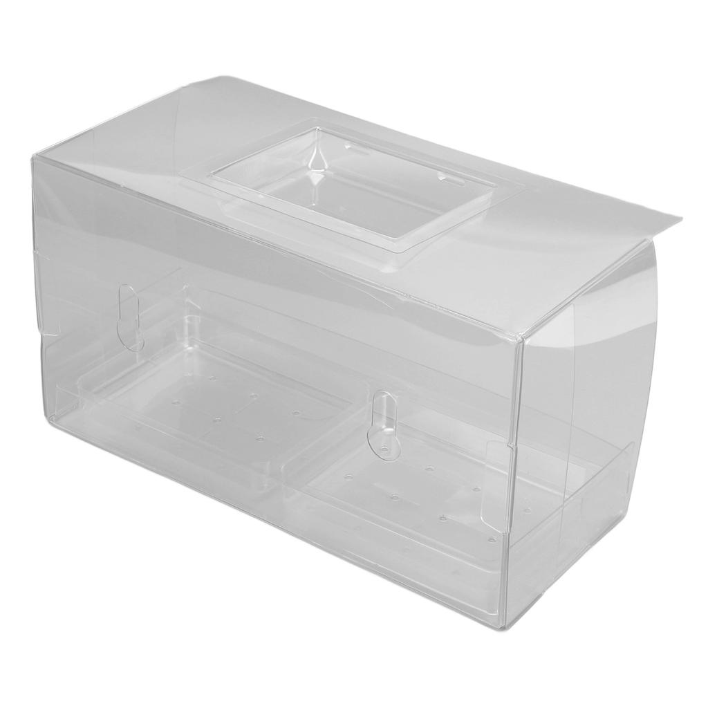 Vogelfutterhaus mit transparentem Fenster und 2 Saugnäpfen, starke Saugkraft, transparentes Außenfenster-Vogelfutterhaus