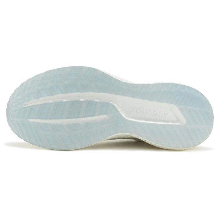 SAUCONY Surge 2 Lightweight Comfortable Slip-Resistant Durable Low-Top Marathon Running Shoes Unisex Running Shoes White Gray S28193-1