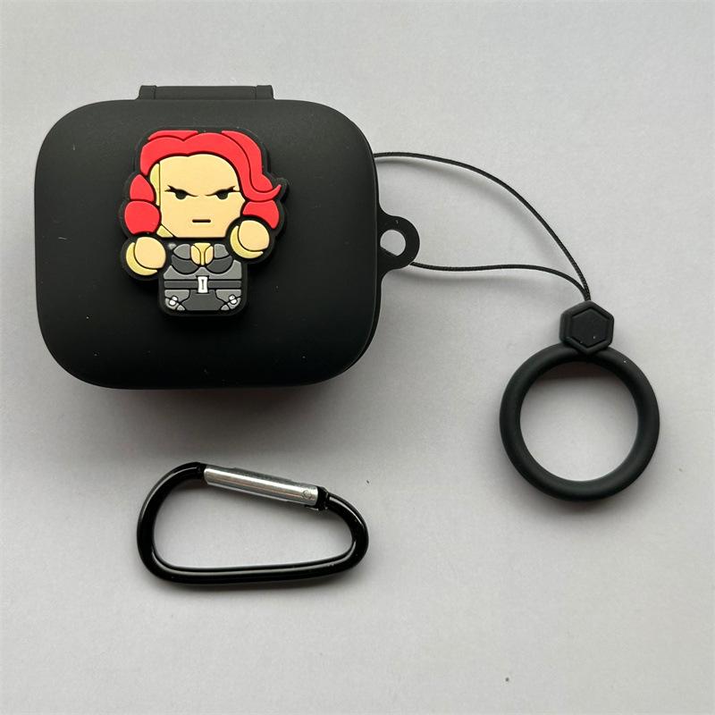 Applicable to real me Realme Buds Air8 wireless bluetooth headset case 1pro three-dimensional cartoon soft case