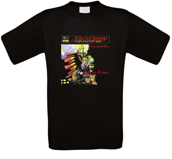 Jeru the Damaja Heroz 4 Hire Rap Hip Hop T-Shirt All Sizes S