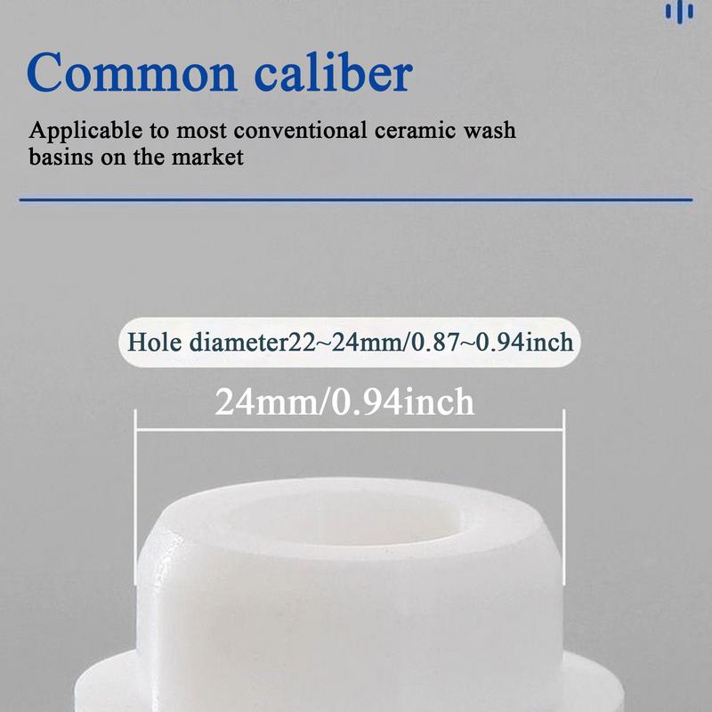 1pc Bathroom Rubber Wash Basin Overflow Ring Kitchen Sink Washbasin Drain Seal Stopper Bathtub Drain Cap Plug Accessories