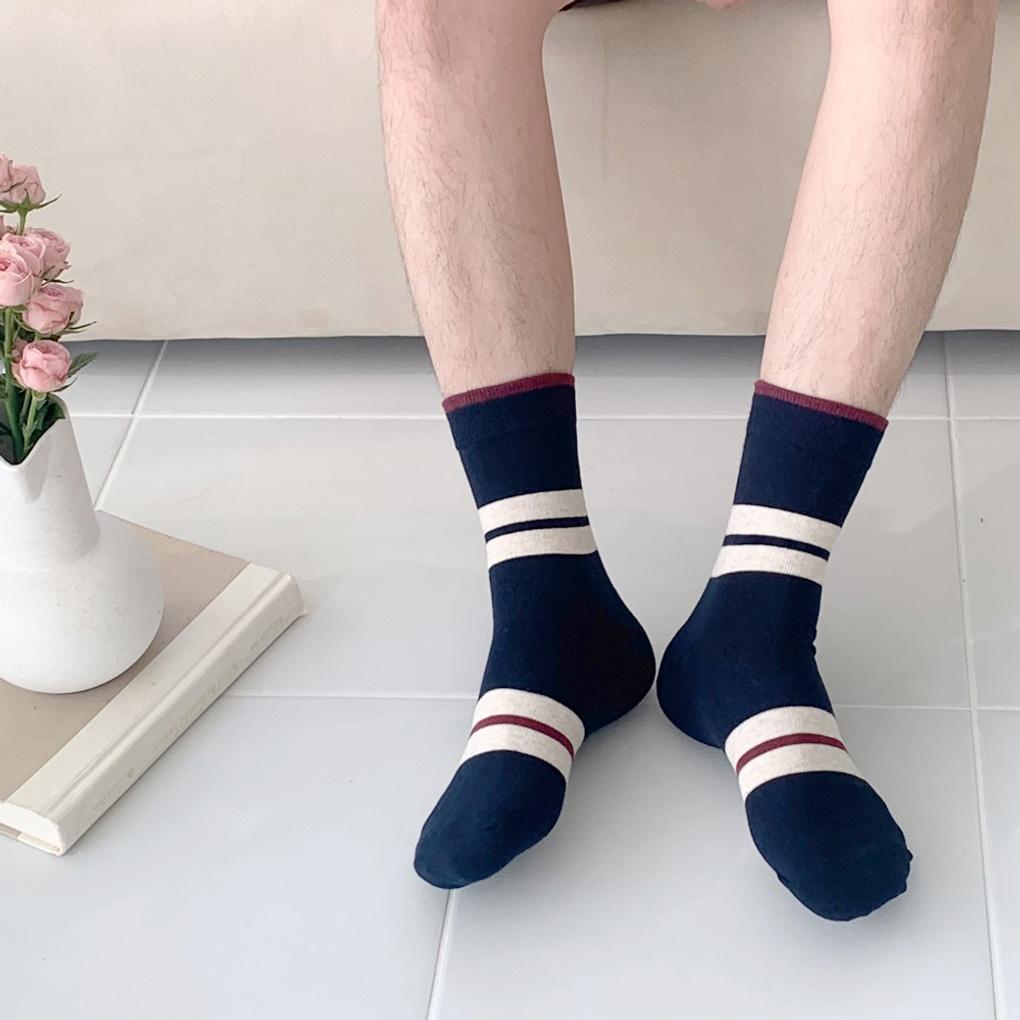 10 Pairs of Men's Single-breasted Socks
