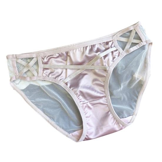 Женское сексуальное прозрачное сетчатое нижнее белье, бесшовные трусики-слипы с низкой посадкой, просвечивающие, мягкие, эластичные, дышащие розовый