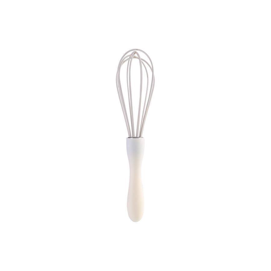 Silicone Whisk with Stainless Steel Handle for Kitchen Baking