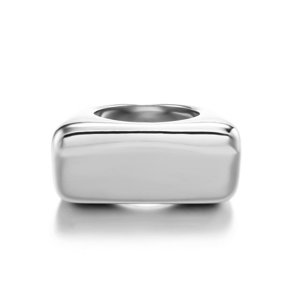 2025 Stainless Steel Ring Stock Ready Non Fading Ring Hip Hop Design Unisex Band Fashion Design Stylish Charm Ring Trendy Rings