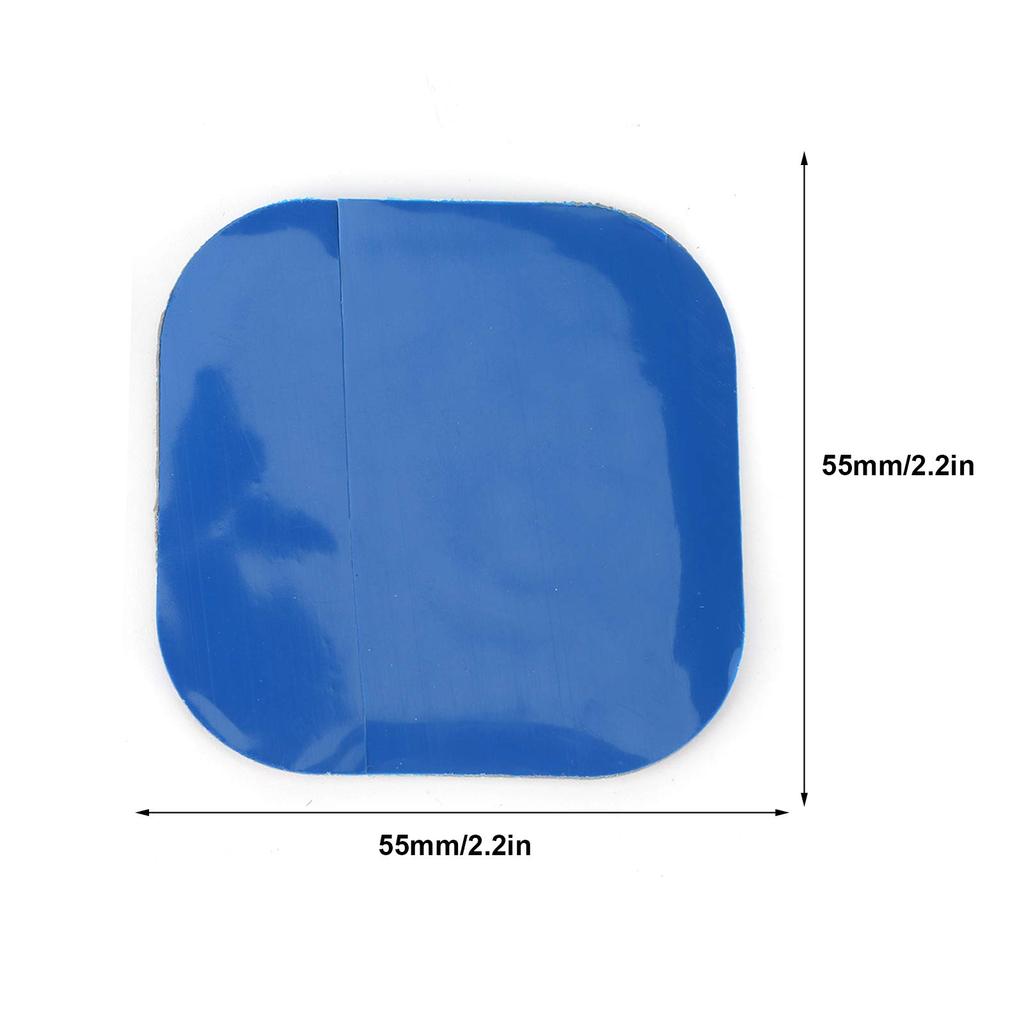 60PCS Car Tire Repair Patch Tool - 55mm Automotive Rubber and Motorcycle Emergency Solution