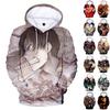 Vibrant Anime Attack On Titan Hoodie Sweatshirt Jacket For Cosplay And Casual Wear