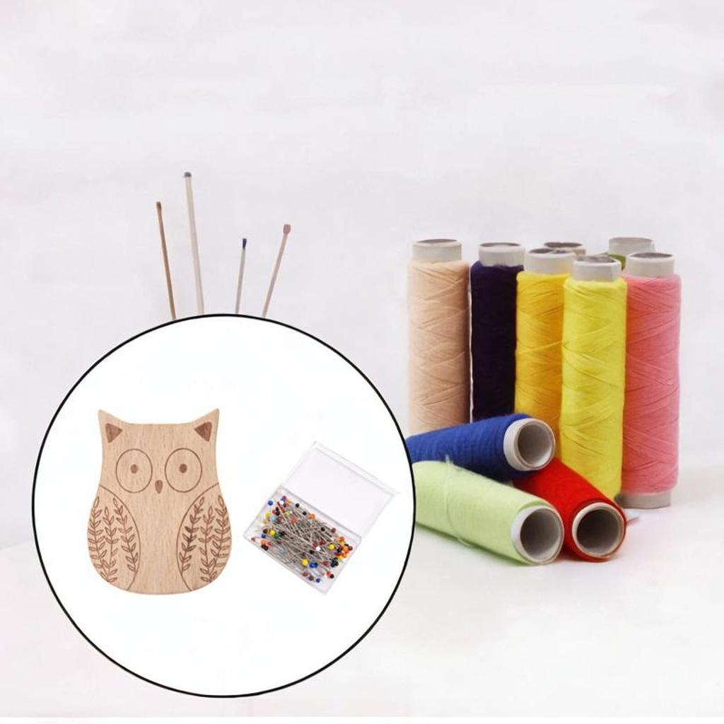 Needle Minder with Pin Kit Needlework Tools Handy Tools Cross Stitch Accessories Small Sewing Pin Holder Portable Needle Keeper