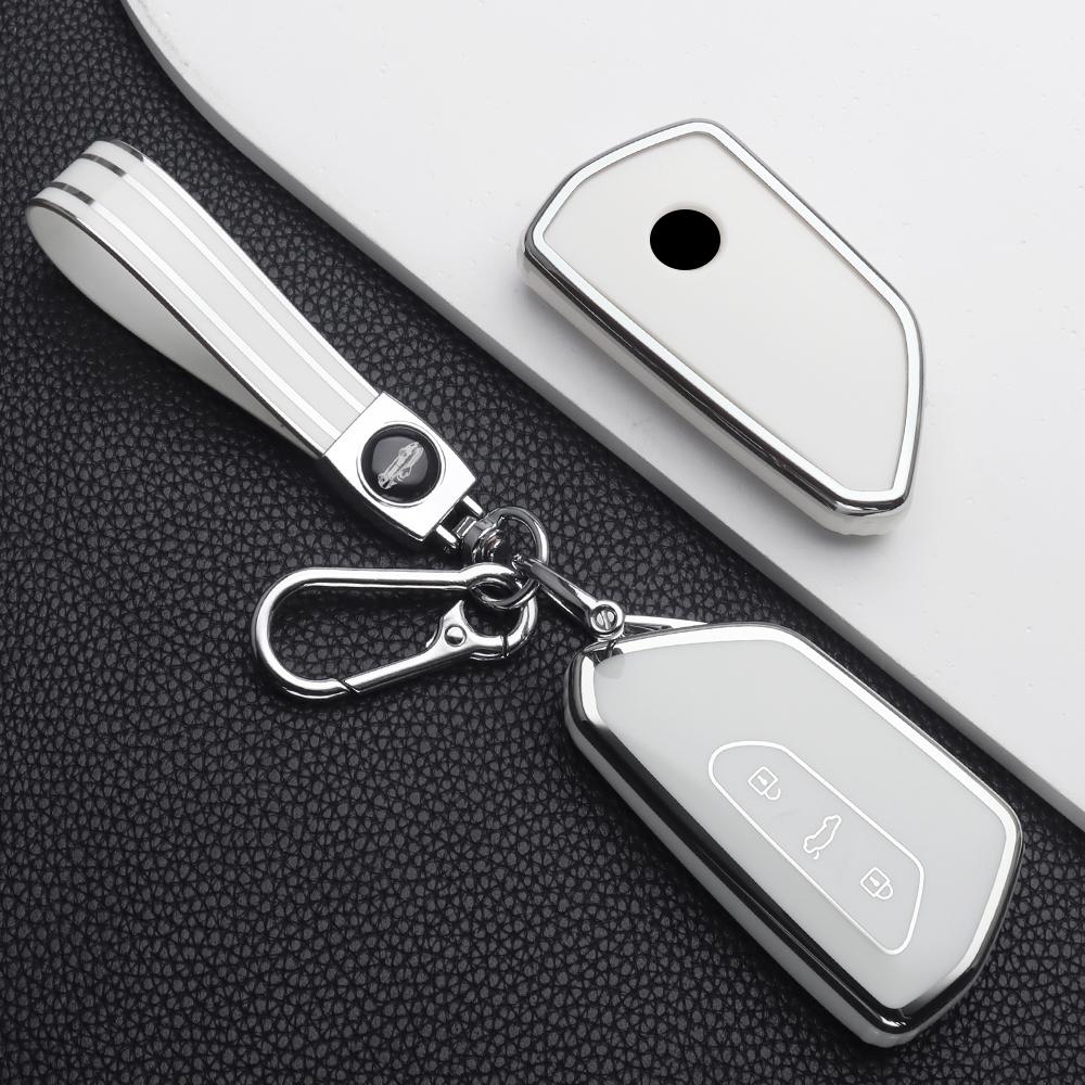 TPU Car Key Case Cover for VW Volkseagen Cupra Formentor Golf 8 MK8 for Skoda Octavia A8 SEAT Leon MK4 Kodiaq 2025 Accessories