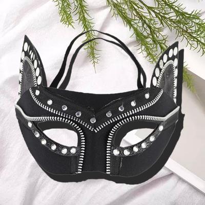 Masquerade Mask for Women, Cats Eyemask Halloween Cosplay Eyemask Masquerade Half Mask Masquerade Costume Accsessory