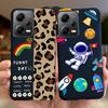 Cartoon Cases For Xiaomi Poco X5 Pro 5G Case PocoX5 5G Cover Soft TPU Matte Shockproof Capas Dragon Cute Cat Astronaur Pattern