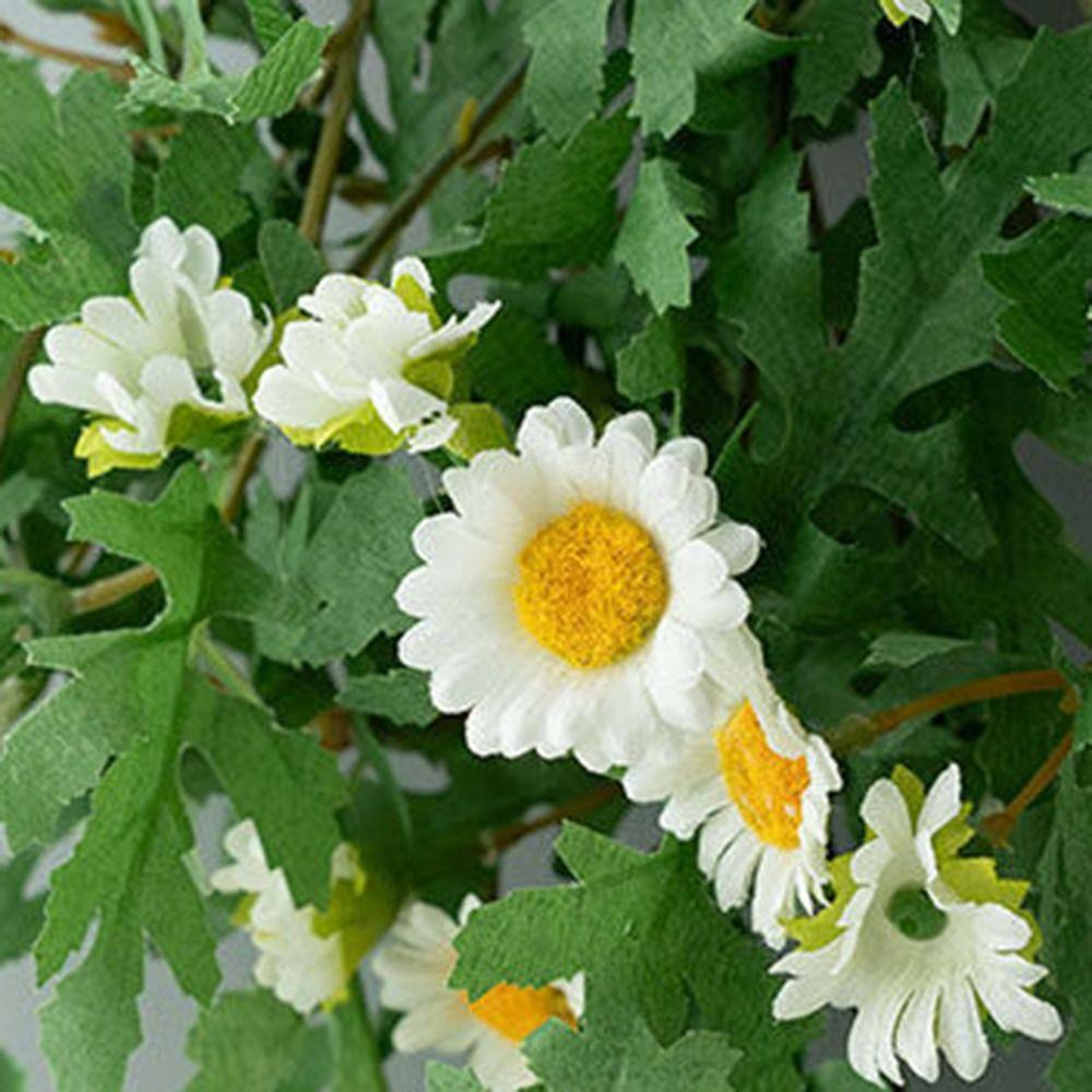 Nordic Style Simulation Plastic Daisy Realistic False Flower Vine  Home Decor