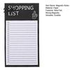 Magnetic Refrigerator Checklist Pad Notepad, Tear-off Routine Planner, Daily To-Do Office Message Reminder Board Planning Memo for Home And