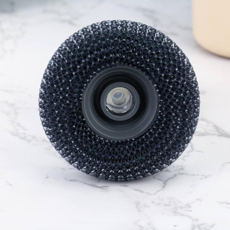 Durability Pots Cleaning Brush with Soap Detergent Dispenser,Gentle on NonStick Cookware, for Home Restaurant Use