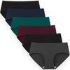 Women Panties 6 Pack Low Rise Cotton Briefs EU US Size Regular Pl-us Size Underwear Set