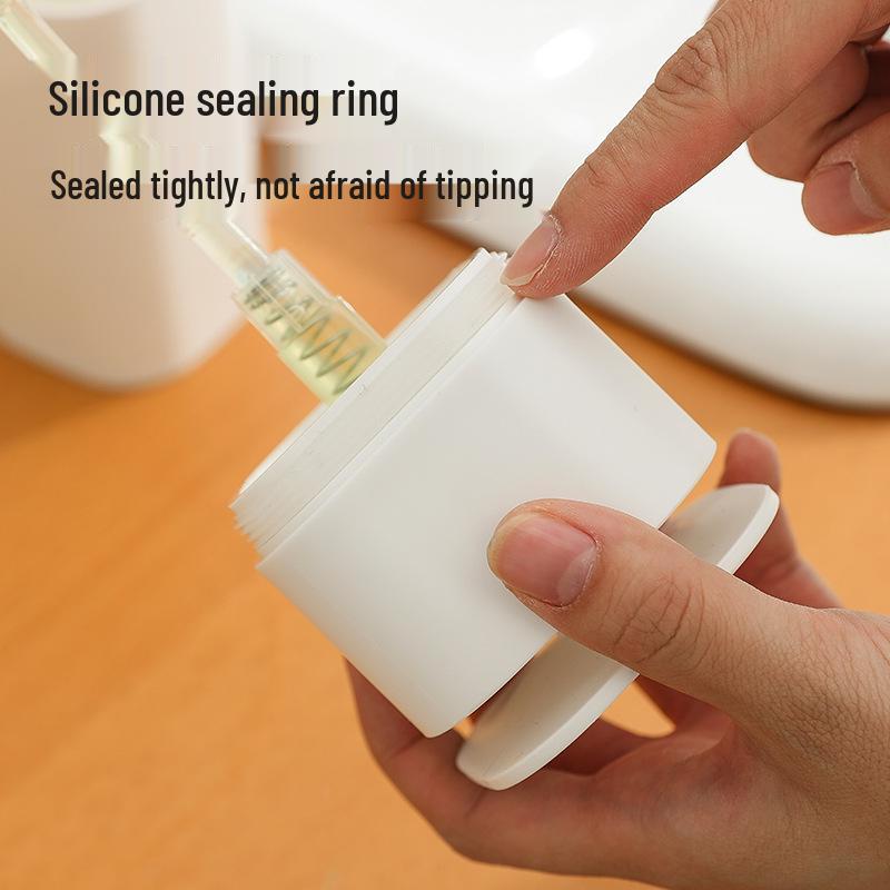 Creative Press-Type Bathroom Soap & Shower Gel Dispenser - Large Capacity