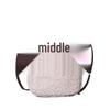 New Women's Plush Lamb Wool Crossbody Bag - Cute, Fashionable, Versatile, and Popular Phone Bag.