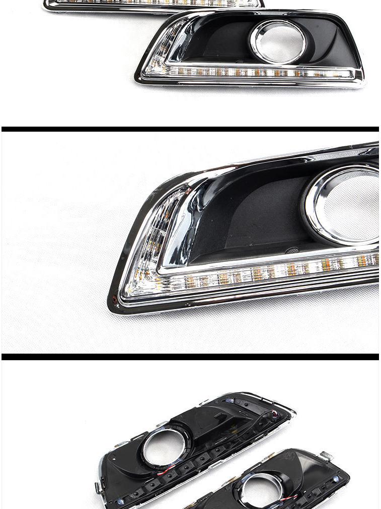 Compatible with 12-15 Malibu models: Daytime Running Lights and LED Fog Lights Conversion Kit.