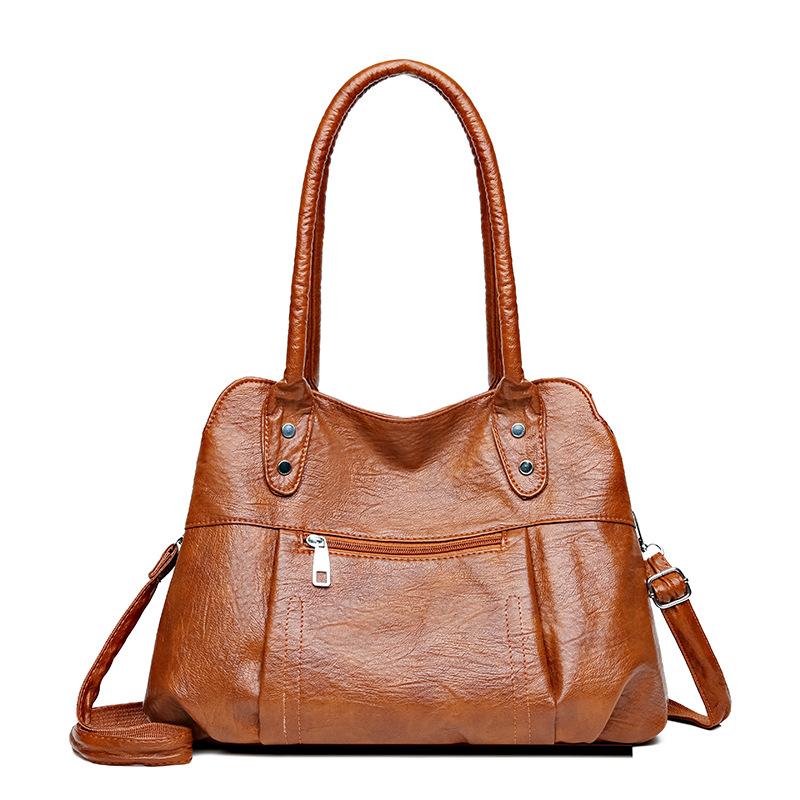 Tragetasche Vintage Große Kapazität Hand-Umhängetasche