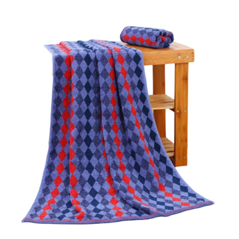 Jinhao G3745 Cotton Terry Bath Towel синий