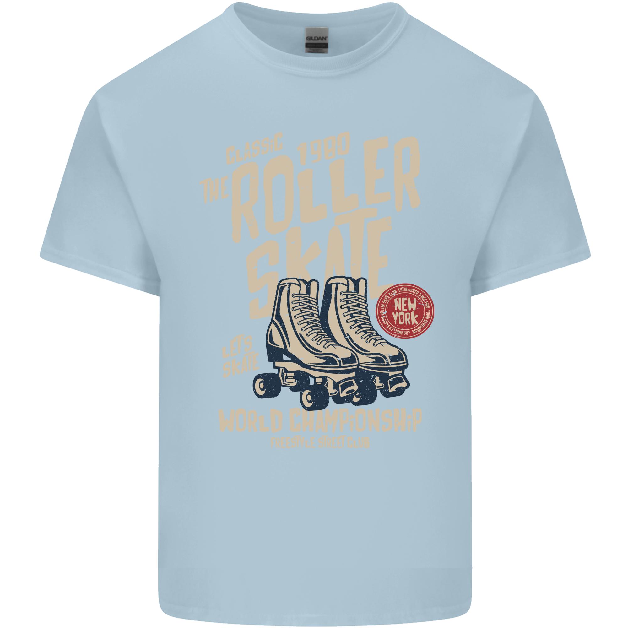 Roller Skate Retro Skating Boots Unisexs Light Cotton TShirt S
