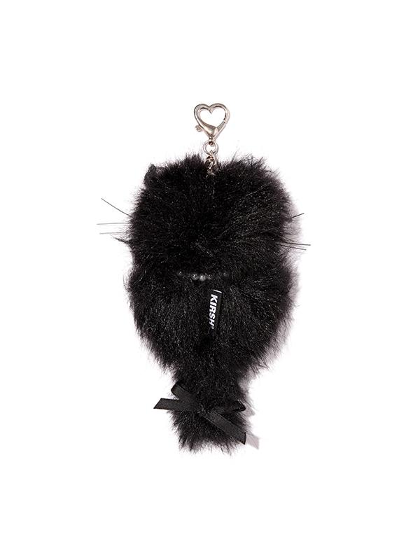 KIRSH City Cat Keyring [Black]