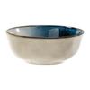 Special Kiln Change Blue Ceramic Bowl Retro Salad Bowl Home Restaurant Tableware Bowl Vegetable Bowl Round Noodle Bowl Soup Bowl