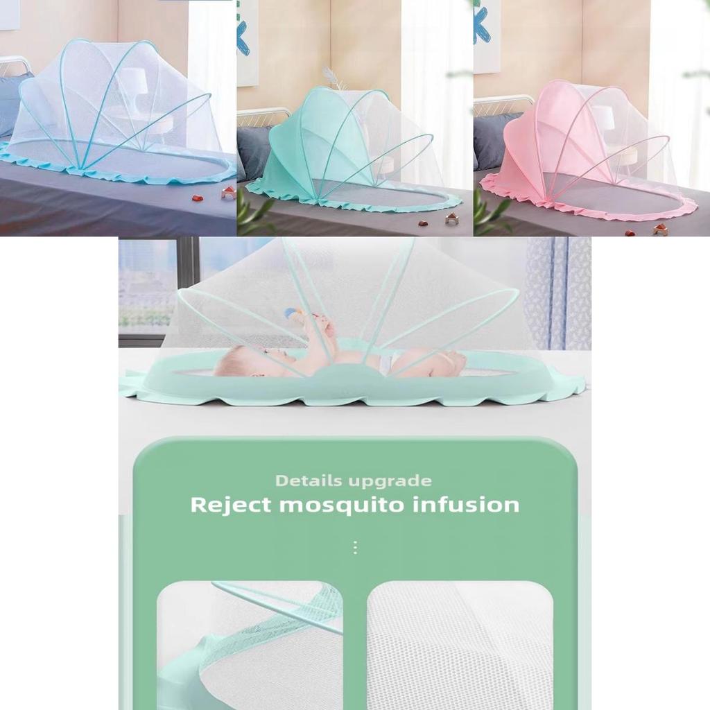 Baby Bed Mosquito Net With Foldable Design For Newborn And Infant Sleep Protection