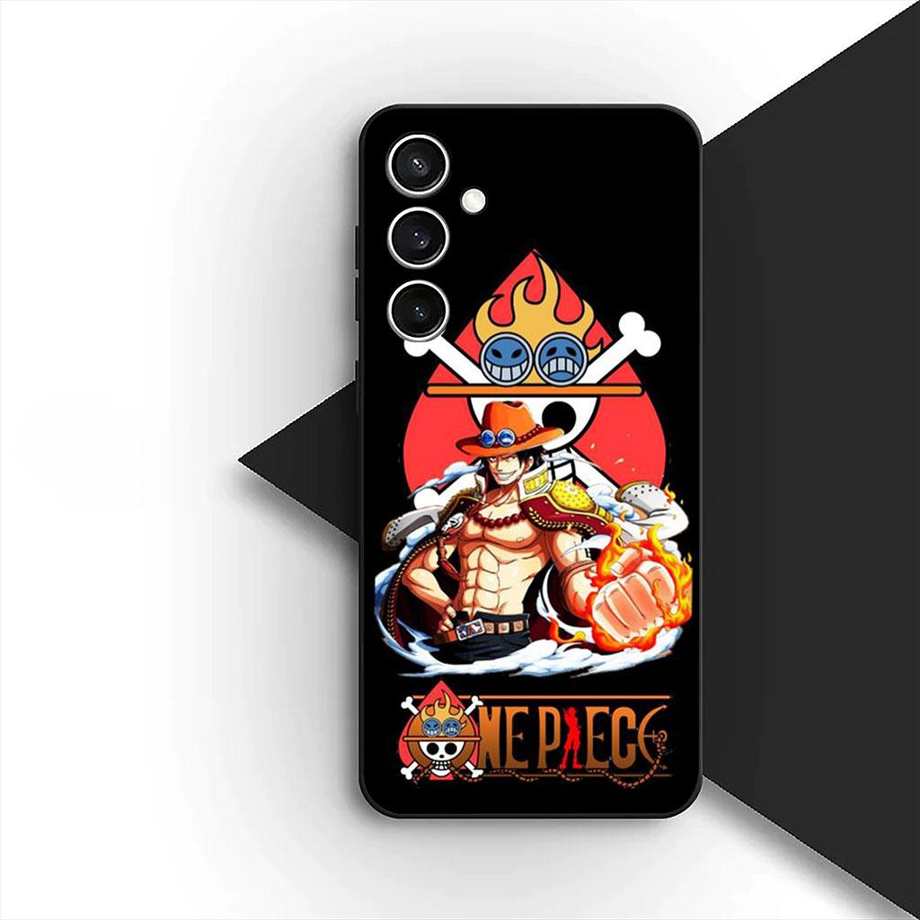 Portgas D Ace One Luffy Pieces Phone Cover for Motorola Moto Edge 70 60 Fusion NEO Pro G Stylus G56 G96 G04 G05 20 Soft Case