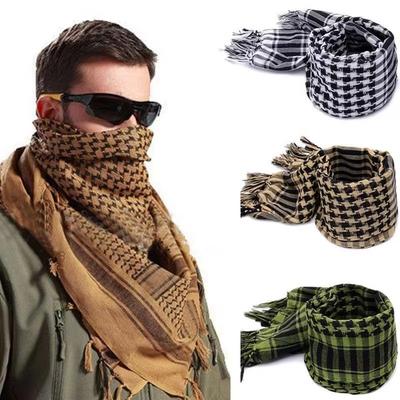 134 Stück Unisex Leichter Karierter Fransen Arabischer Wüsten Schal Weicher Taktischer Schal Herren Damen Turban Schal Airsoft Schmerz