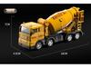 Beiges Alloy Excavator Set: Engineering Vehicle Model Toy with Bulldozer for Boys, Kids' Birthday Gift