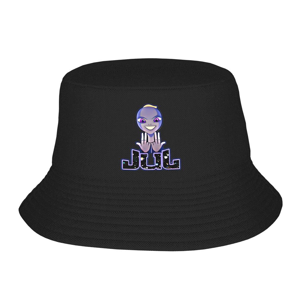 Rapper Singer Jul Sign Bucket Hat for Unisex Beach  Sun Hats Unique Design Foldable for Camping Fishing FisherUnisex Cap Bob Hat