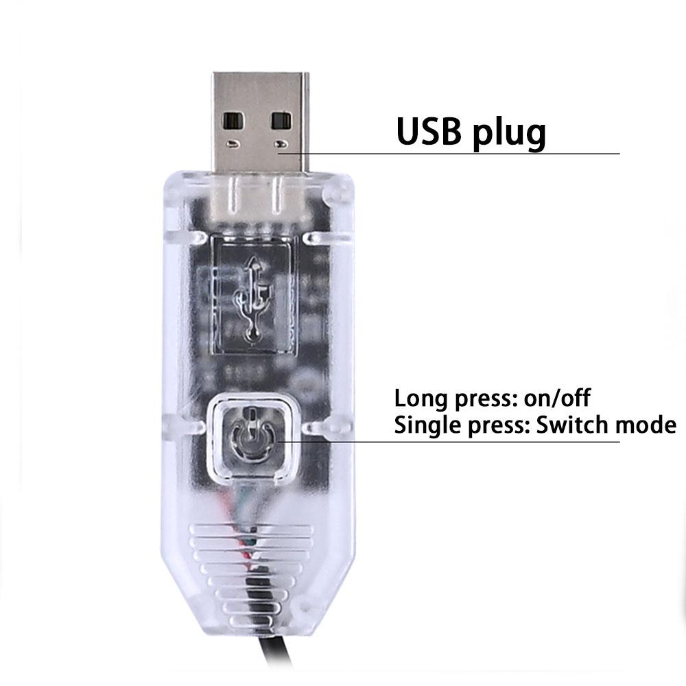 Heartbroken LED Car Window Atmosphere Light USB Glowing Heart Ambient Mood Light Interior Decoration Neon Lamp 10 Flashing Modes