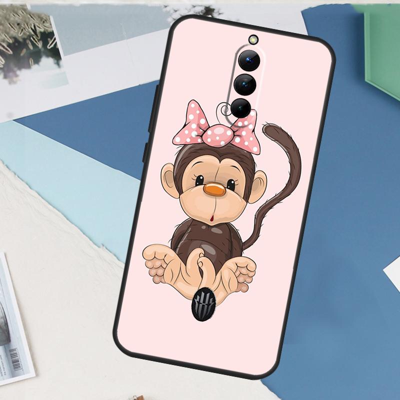 Affe Gorilla Menschenaffe Baby Hülle Für ZTE Nubia Red Magic 10S 11 10 9 8 8S 9S Pro Plus 6 7 6S 7S Pro 5G 6R 10 Air Cover