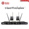 HuiDu MR-670 UHF Professional Wireless Dual Microphone Set