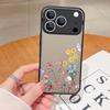 Black Rose Lotus Flower Print Phone Case For iPhone 17 Air 16 15 14 Pro Max 13 16 17 Pro 16e 17 Matte Shockproof Soft Edge Hard Cover